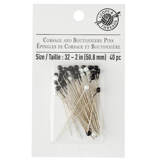 Loops & Threads™ Corsage & Boutonniere Pins